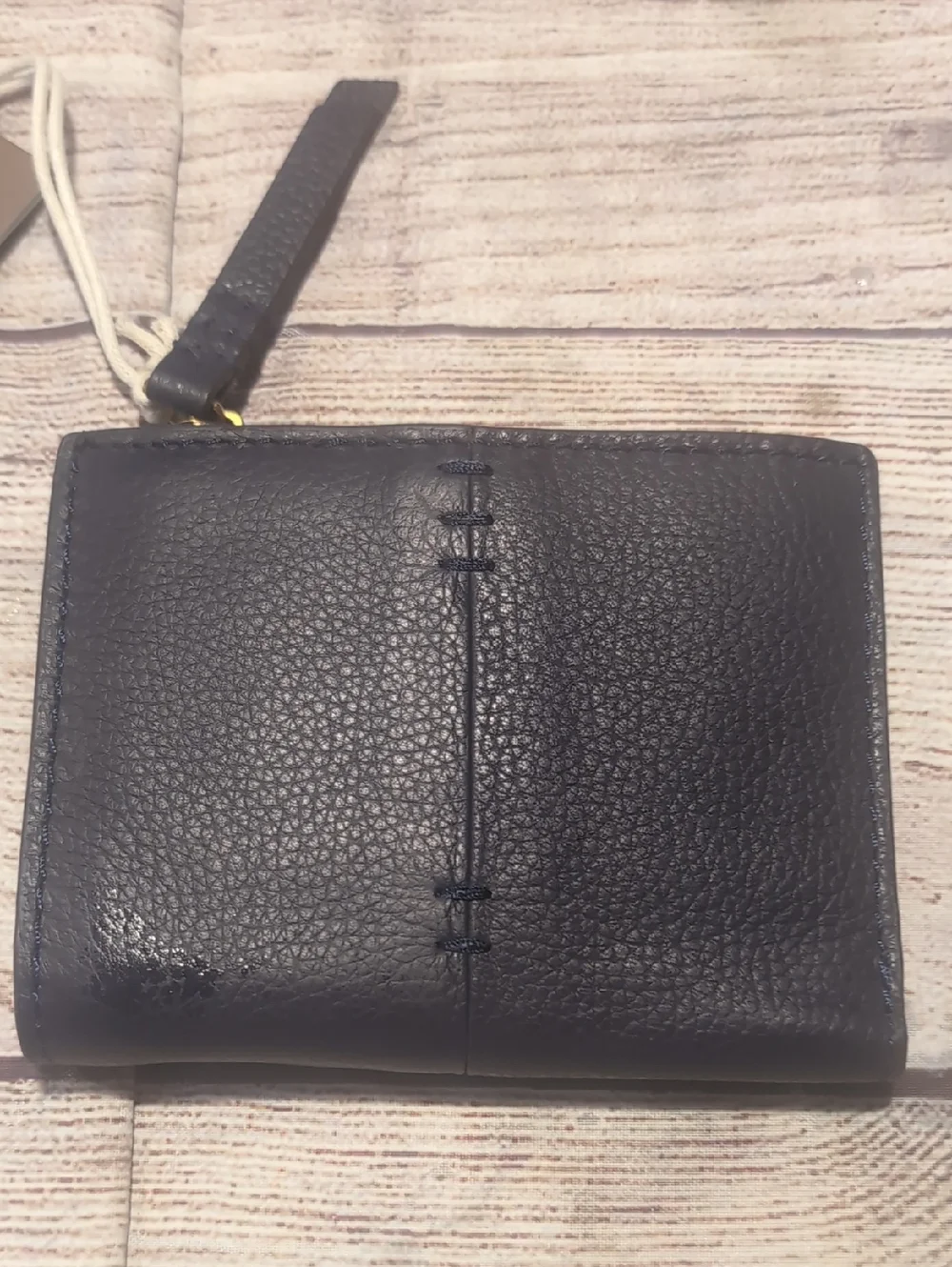 American Leather Co. Men's Navy Cleveland Bifold W/RFID NWT